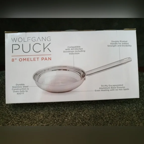 Wolfgang Puck 8" Omelet Pan NIB - Picture 3 of 3